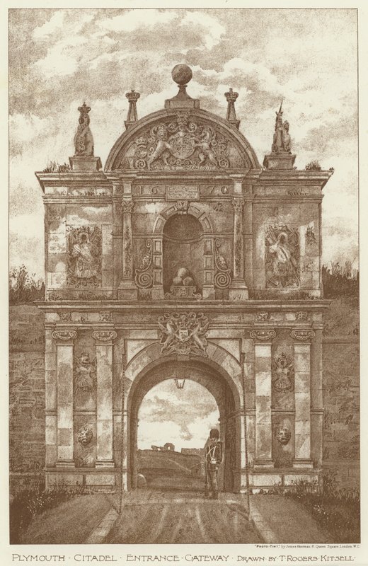 Citadelle de Plymouth, Porte d