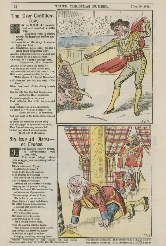 Caricatures politiques - English School