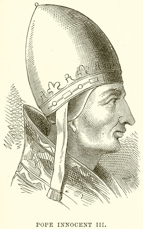 Pape Innocent III - English School