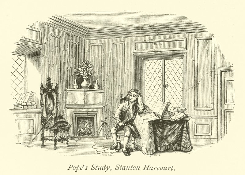 Étude du Pape, Stanton Harcourt - English School