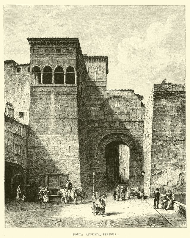Porta Augusta, Pérouse - English School