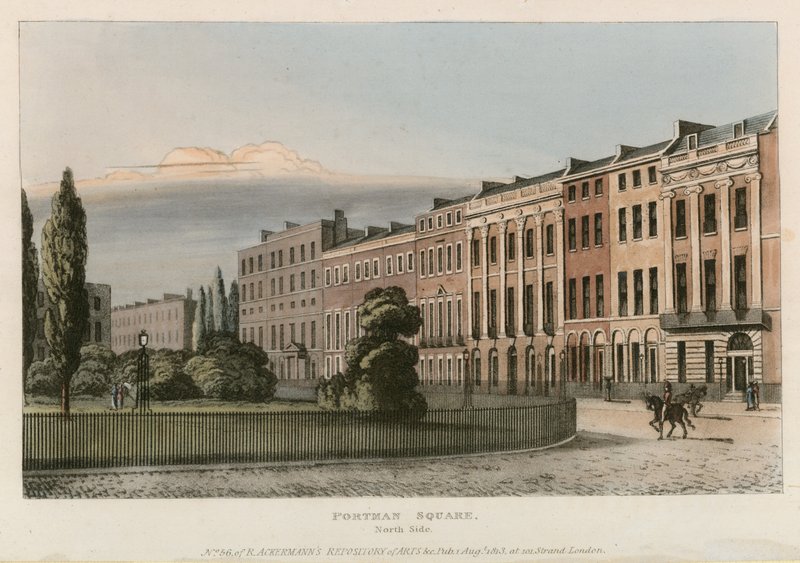 Portman Square, côté nord - English School