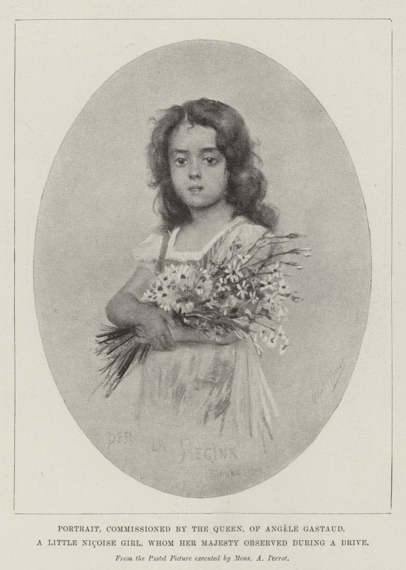 Portrait, commandé par la reine, d