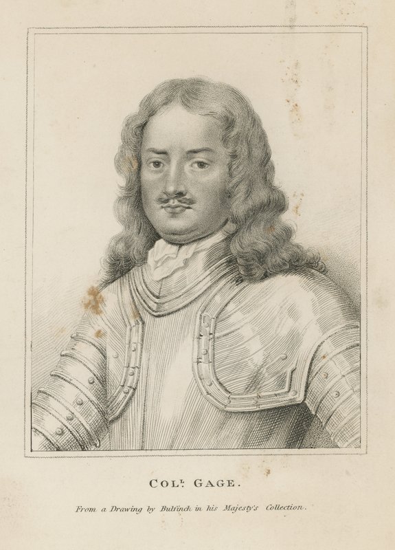 Portrait du Colonel Gage - English School