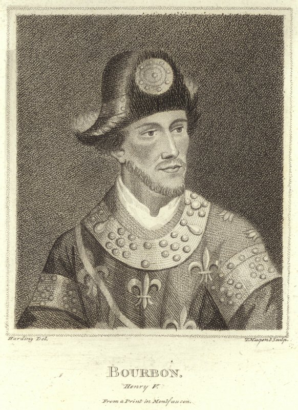 Portrait de Henri V, Maison de Bourbon - English School