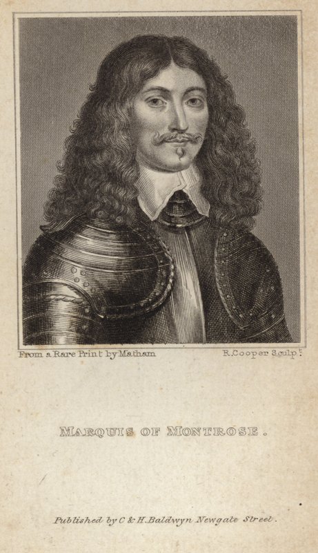 Portrait de James Graham, marquis de Montrose - English School