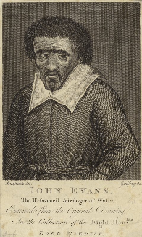 Portrait de John Evans - English School