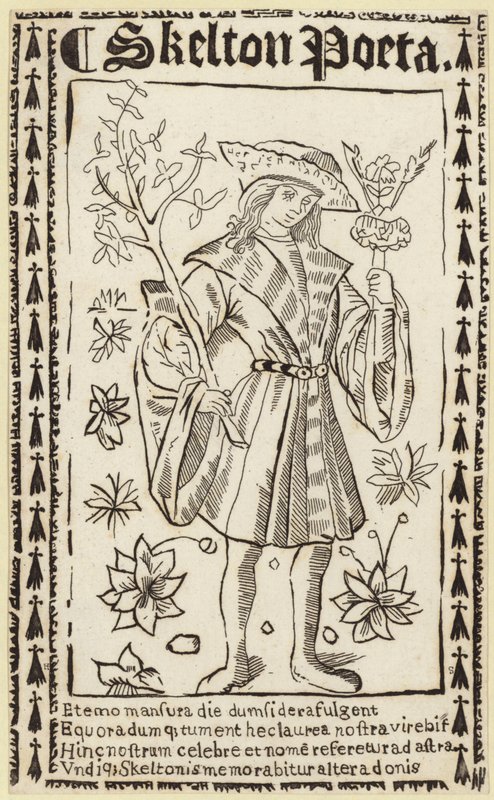 Portrait de John Skelton - English School
