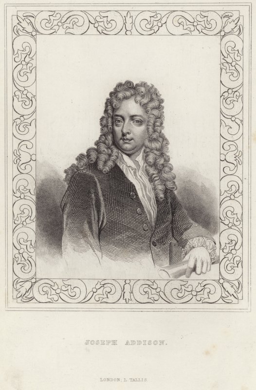 Portrait de Joseph Addison - English School