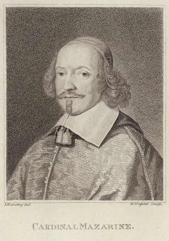 Portrait de Jules Mazarin - English School