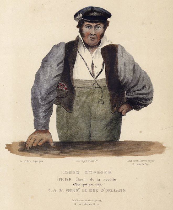 Portrait de Louis Cordier - English School
