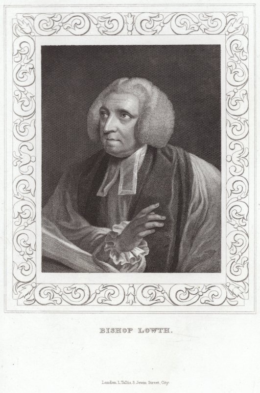 Portrait de Robert Lowth, évêque de Londres - English School
