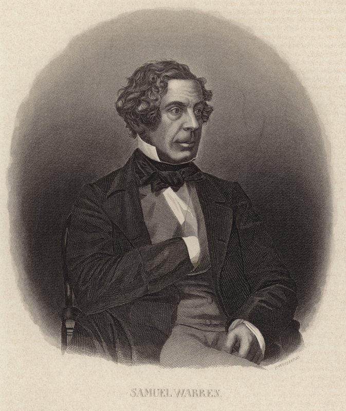Portrait de Samuel Warren - English School