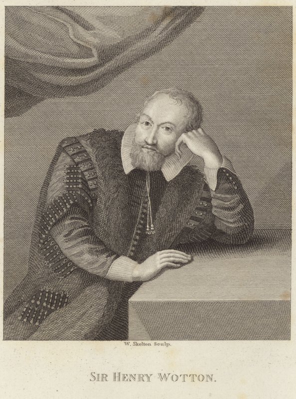 Portrait de Sir Henry Wotton - English School
