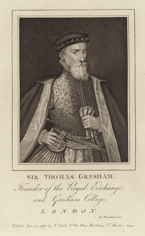 Portrait de Sir Thomas Gresham - English School