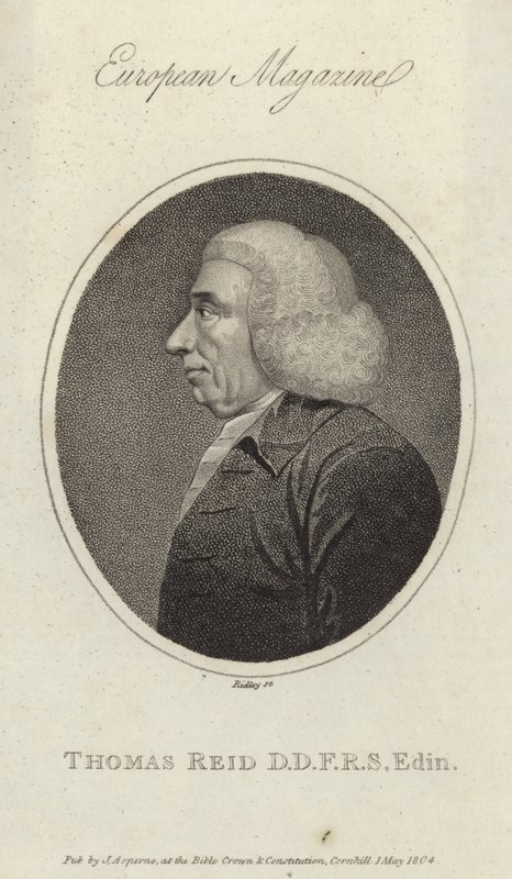 Portrait de Thomas Reid - English School
