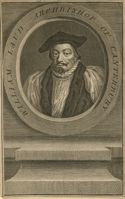 Portrait de William Laud - English School