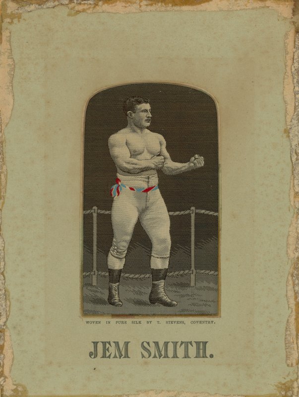 Portrait du boxeur Jem Smith - English School