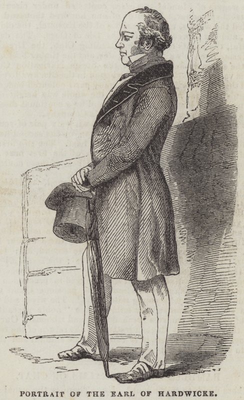 Portrait du comte de Hardwicke - English School