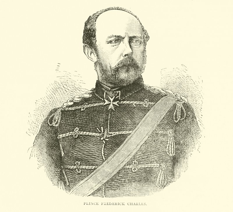 Prince Frédéric Charles, août 1870 - English School