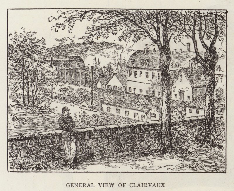 Prince Krapotkine à Clairvaux (gravure) - English School