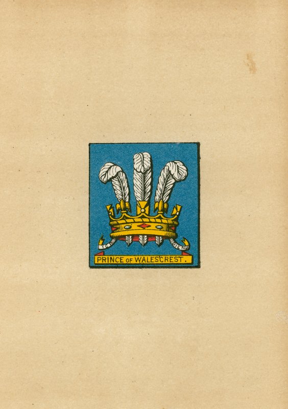 Blason du Prince de Galles - English School