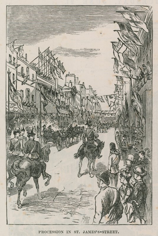 Procession dans St James