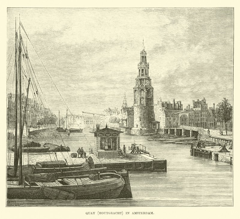 Quai (Houtgracht) à Amsterdam - English School