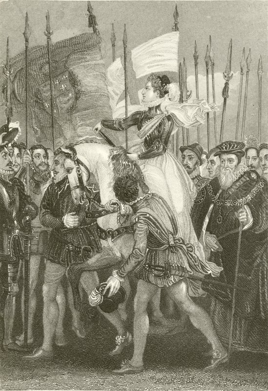 Reine Élisabeth à Tilbury Fort - English School