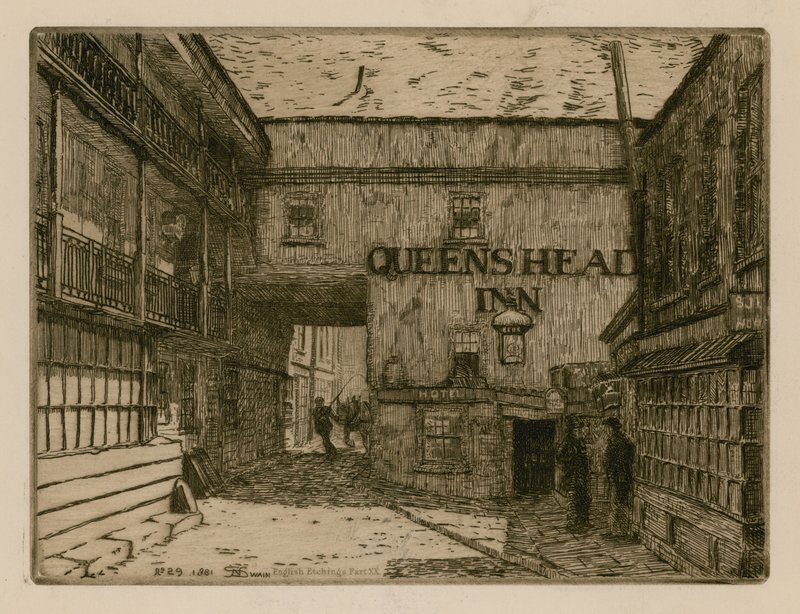 Queens Head, Southwark - English School