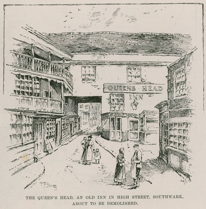 Queens Head, Southwark - English School