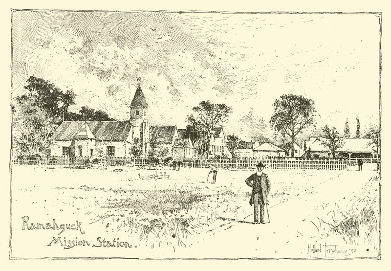 Station missionnaire de Ramahyuck - English School
