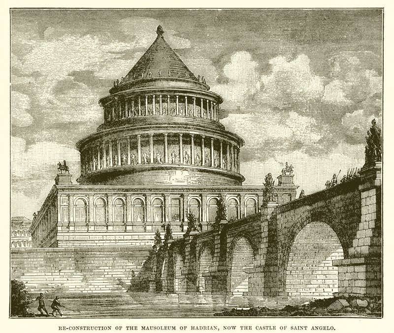 Reconstruction du mausolée d