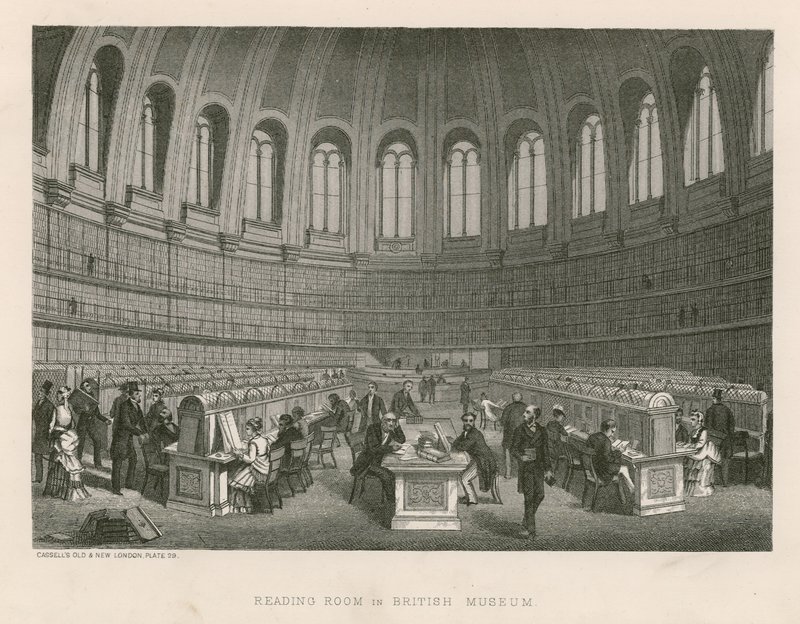 Salle de Lecture au British Museum - English School