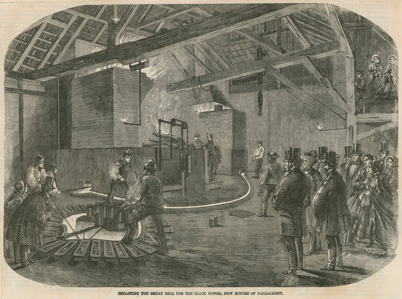 Refonte de la grande cloche pour la tour de l