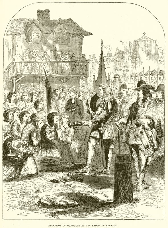 Réception de Monmouth par les dames de Taunton - English School