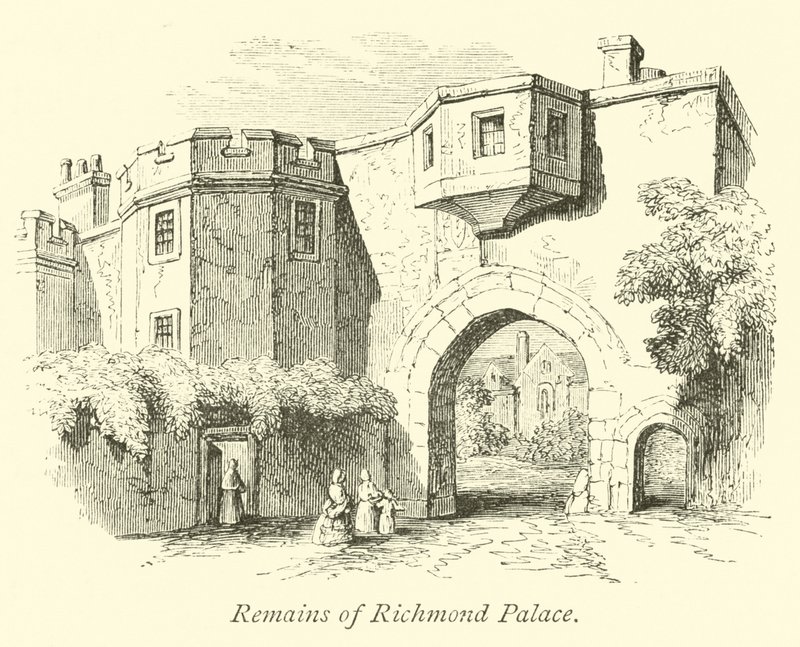 Vestiges du Palais de Richmond - English School