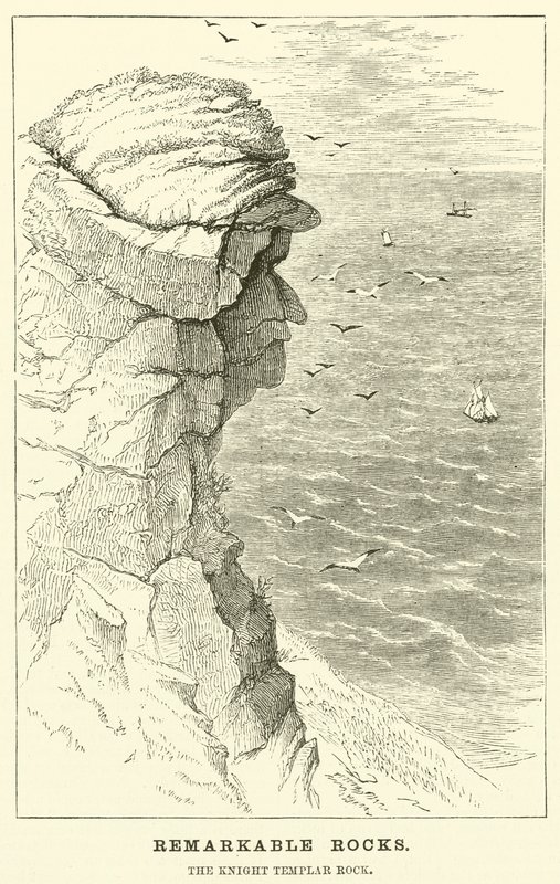 Rochers Remarquables, le Rocher du Chevalier Templier - English School