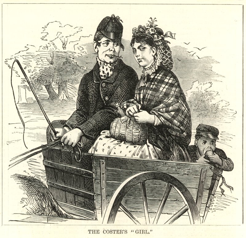 Femmes représentatives du Derby : La fille des costermongers - English School