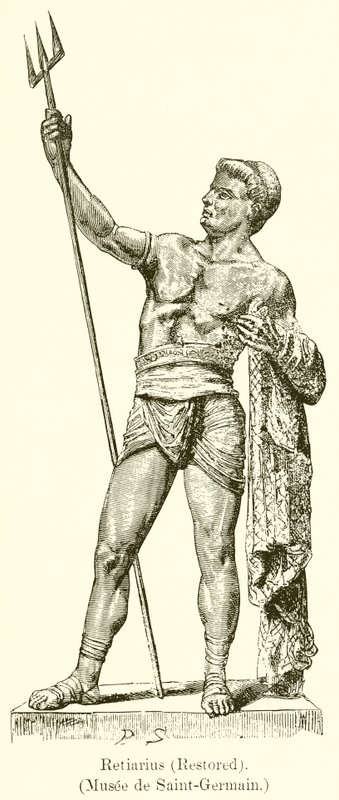Rétiaire (Restauré) (Musée de Saint-Germain) - English School