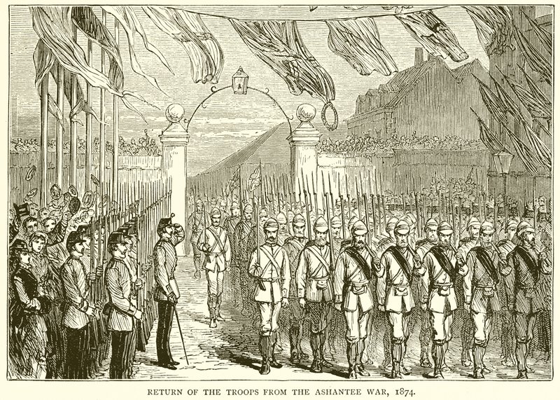 Retour des troupes de la guerre d