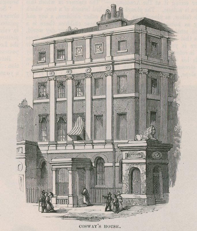 Maison de Richard Cosway, Stratford Place, Oxford Street, Londres - English School
