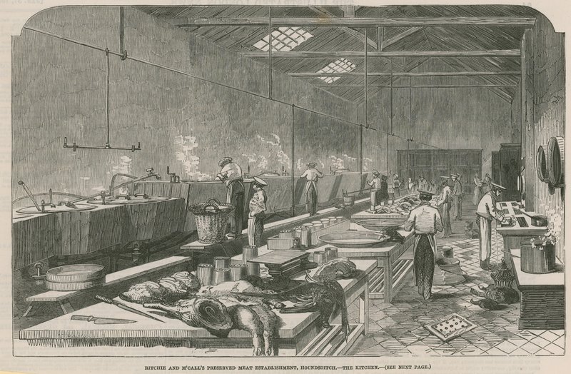 Établissement de viande conservée de Ritchie et McCall - English School