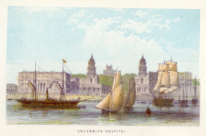 Rivière Thames : Hôpital de Greenwich - English School