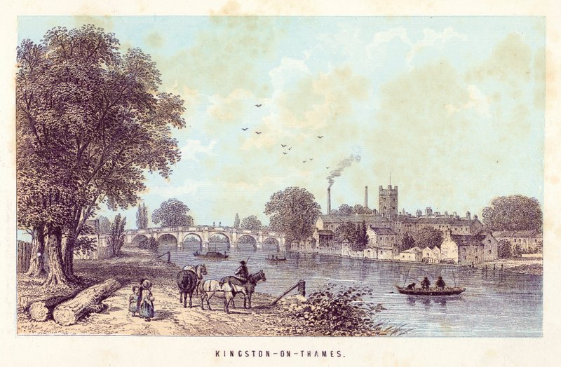 La Tamise : Kingston-on-Thames - English School