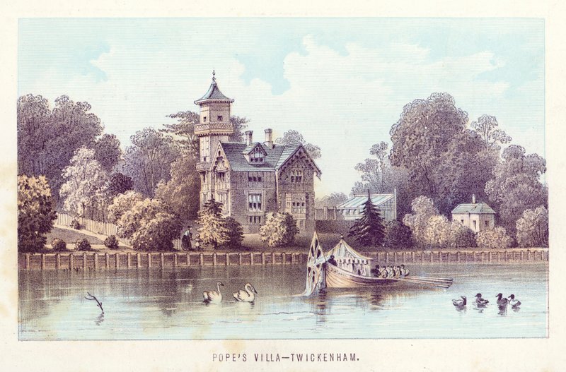 La Tamise : Villa de Pope, Twickenham - English School