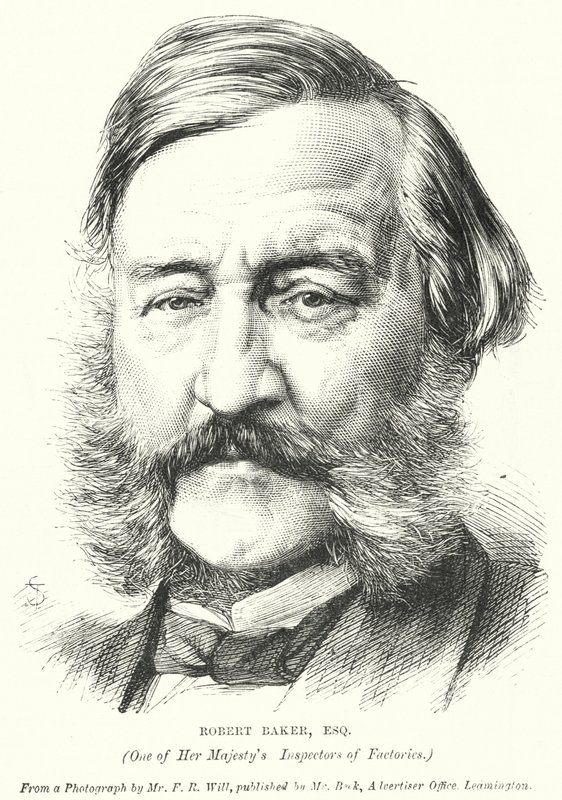 Robert Baker, un des inspecteurs des usines de Sa Majesté - English School