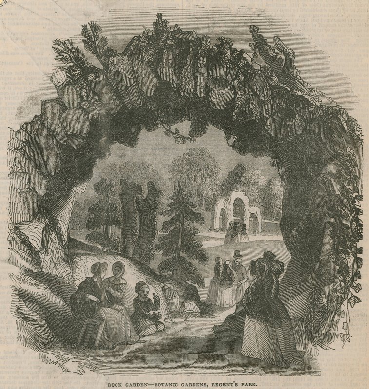 Jardin de rocaille aux jardins botaniques - English School