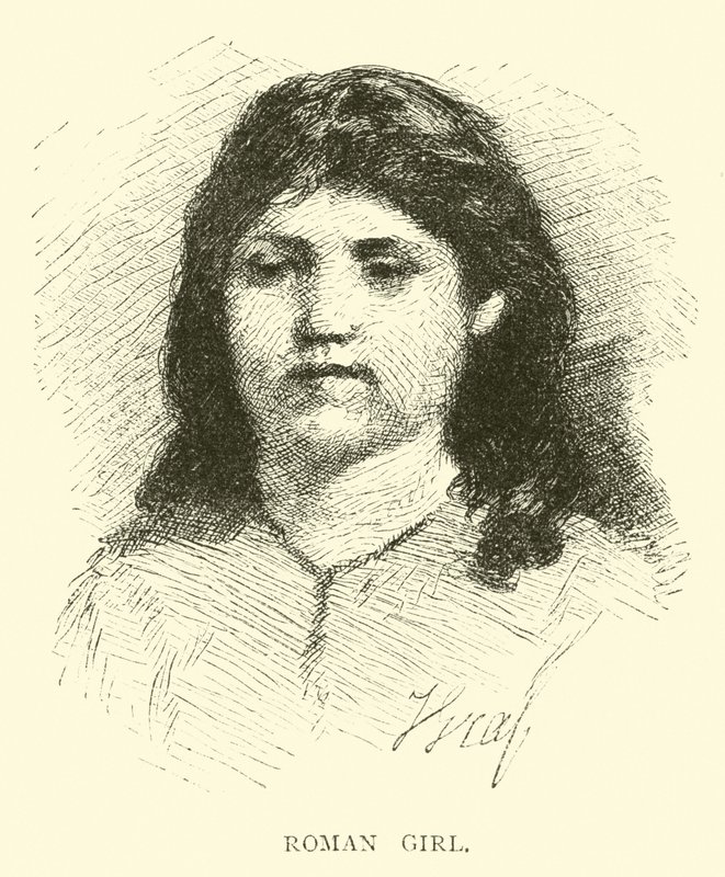 Fille romaine - English School