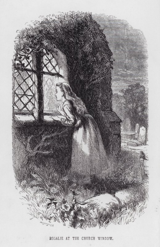 Rosalie à la fenêtre de l